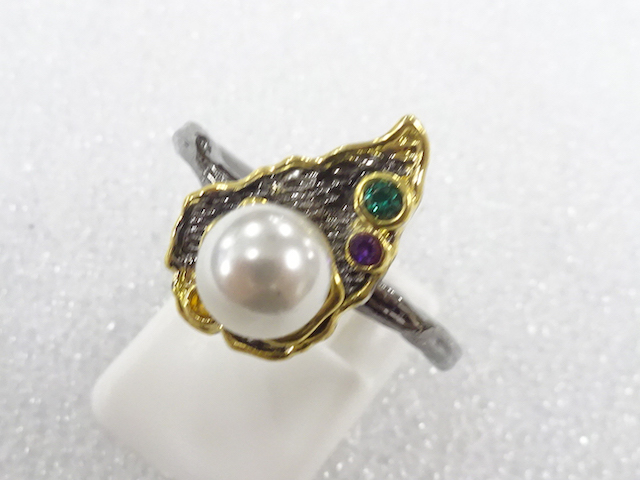 JAPANESE KIMONO / ANTIQUE RING (NO. 20)